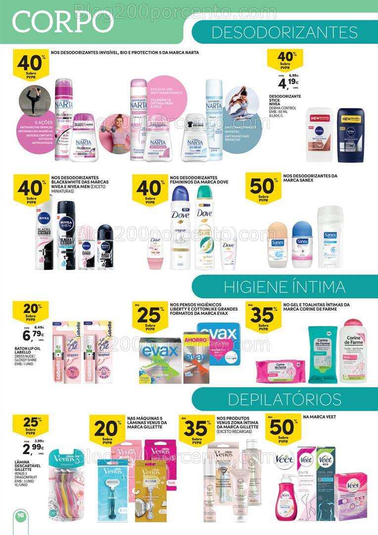 Antevisão Folheto CONTINENTE Festival da Beleza Promoções de 16 a 28 abril