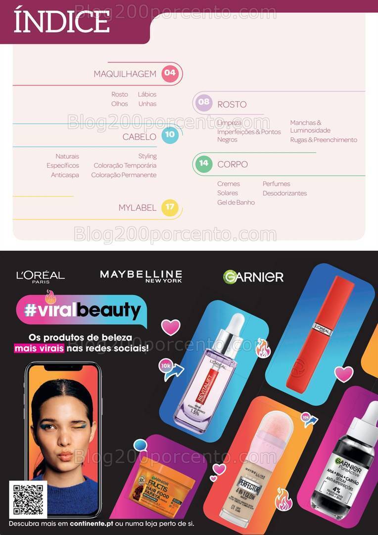 Antevisão Folheto CONTINENTE Festival da Beleza Promoções de 16 a 28 abril
