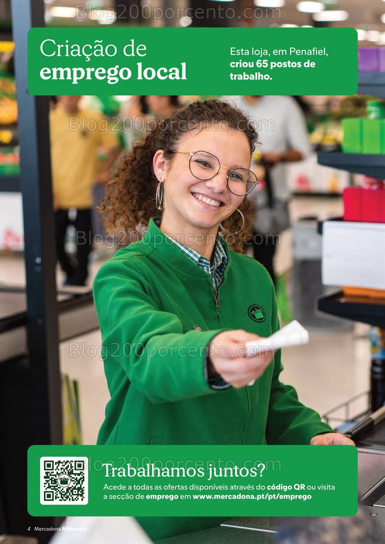 Antevisão Folheto MERCADONA Abertura Milhundos - Penafiel - 22 Abril!