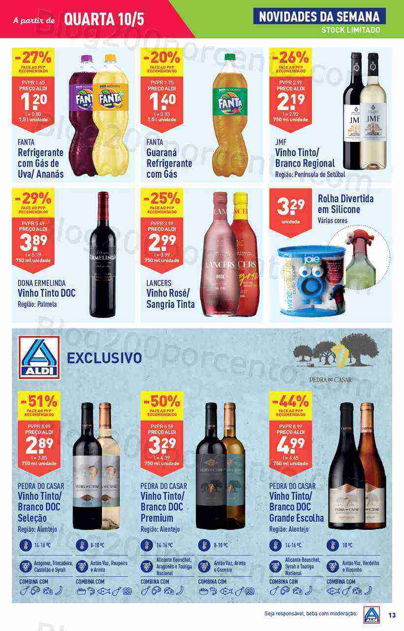 Aniversário Folheto ALDI Promoções de 10 a 16 maio