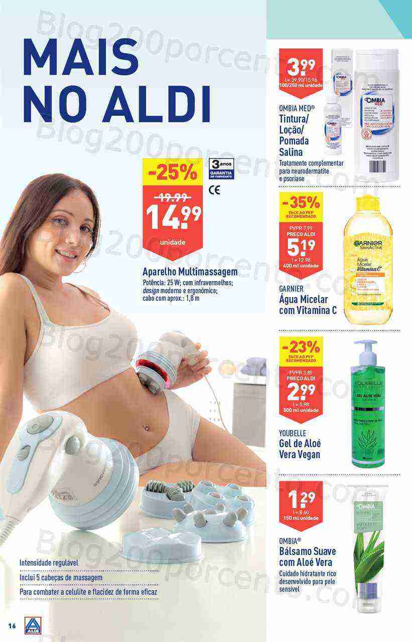 Aniversário Folheto ALDI Bazar Promoções a partir de 10 maio