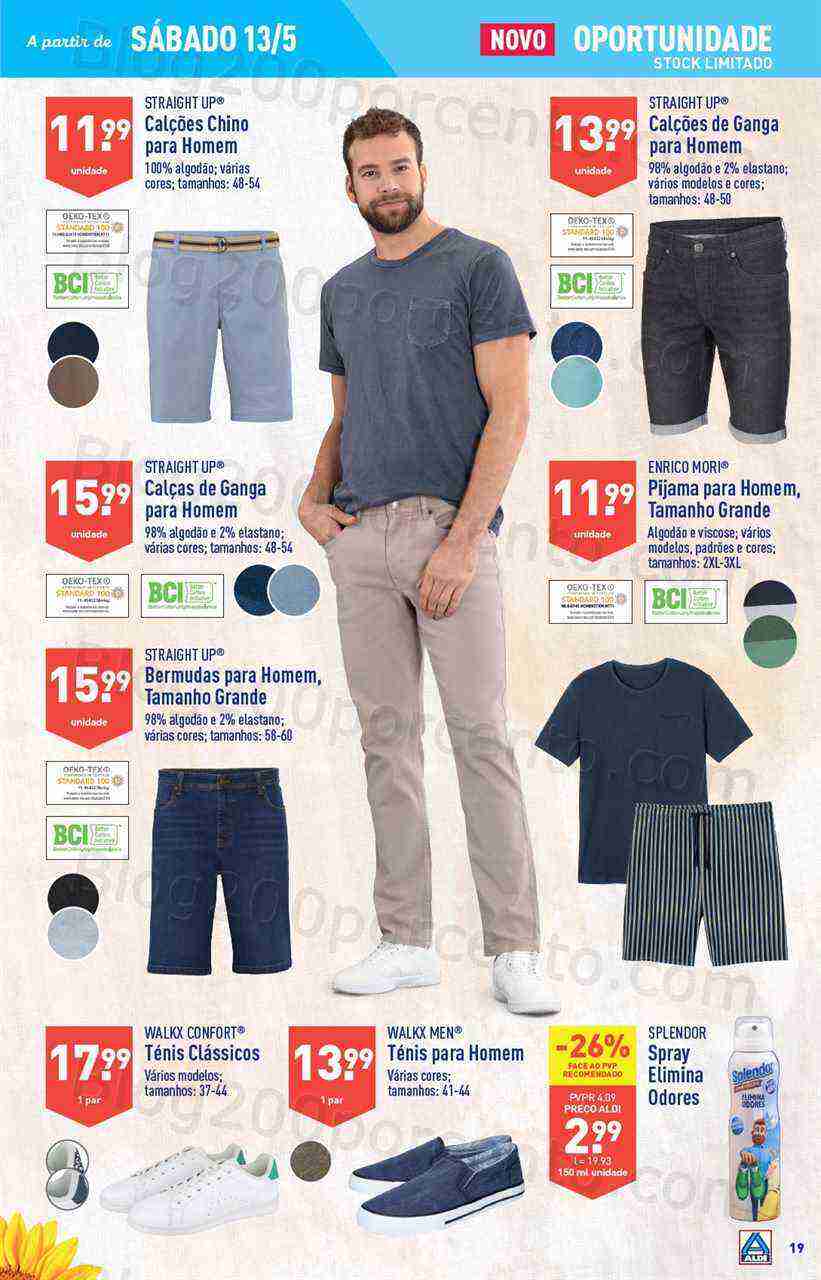 Aniversário Folheto ALDI Bazar Promoções a partir de 13 maio