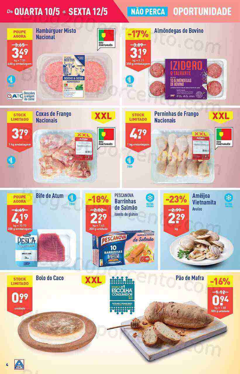 Aniversário Folheto ALDI Promoções de 10 a 16 maio