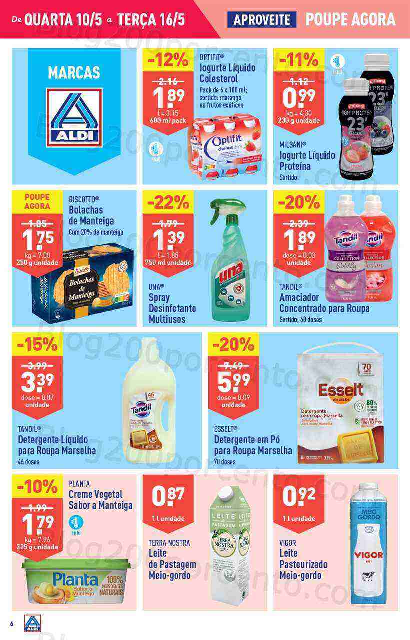 Aniversário Folheto ALDI Promoções de 10 a 16 maio