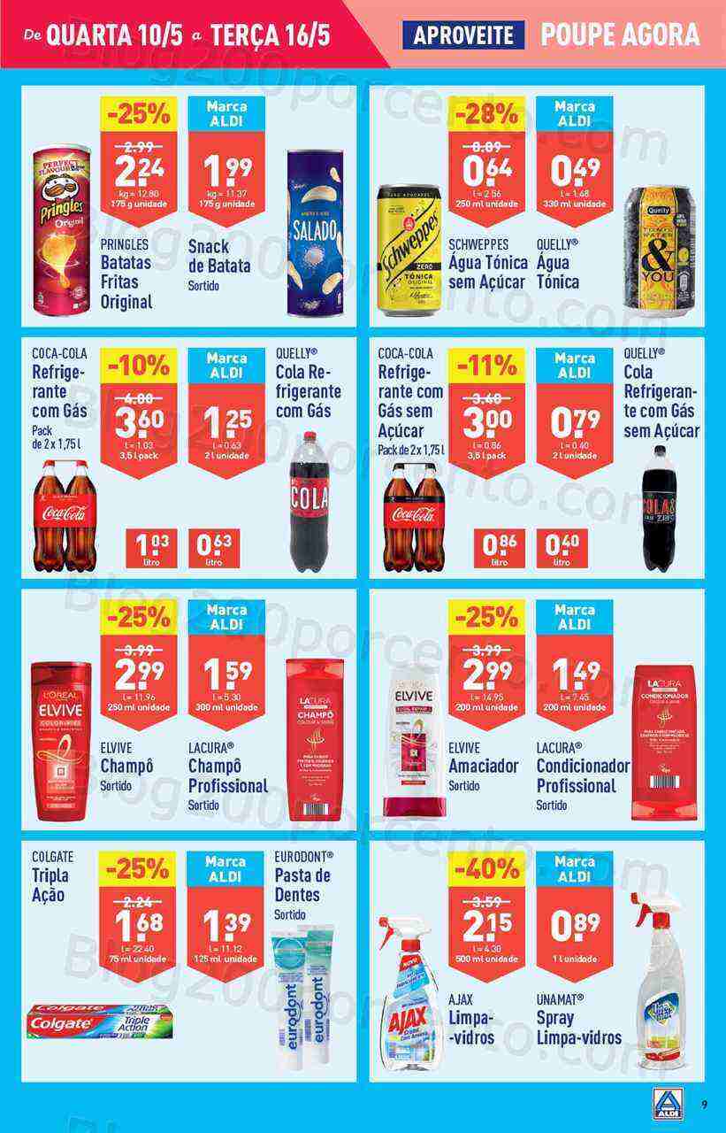 Aniversário Folheto ALDI Promoções de 10 a 16 maio