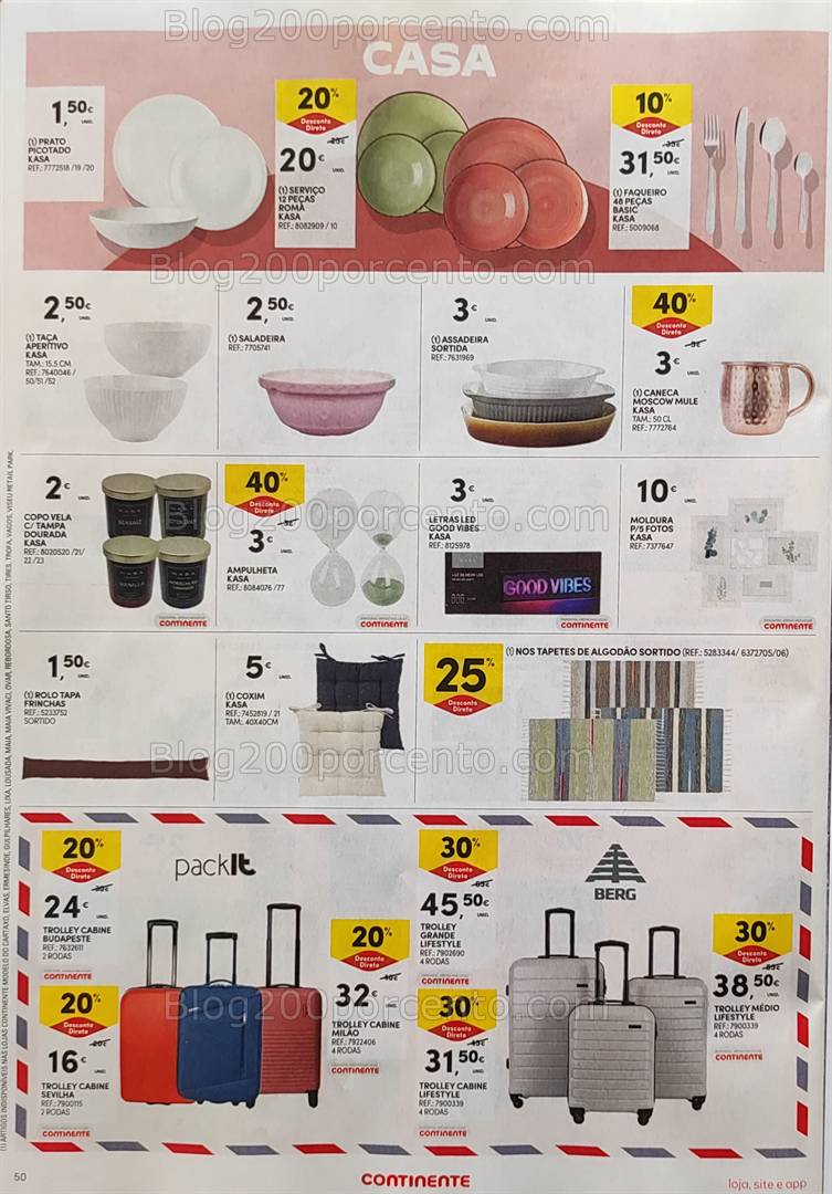 Antevisão Folheto CONTINENTE Bazar Promoções de 25 fevereiro a 3 março