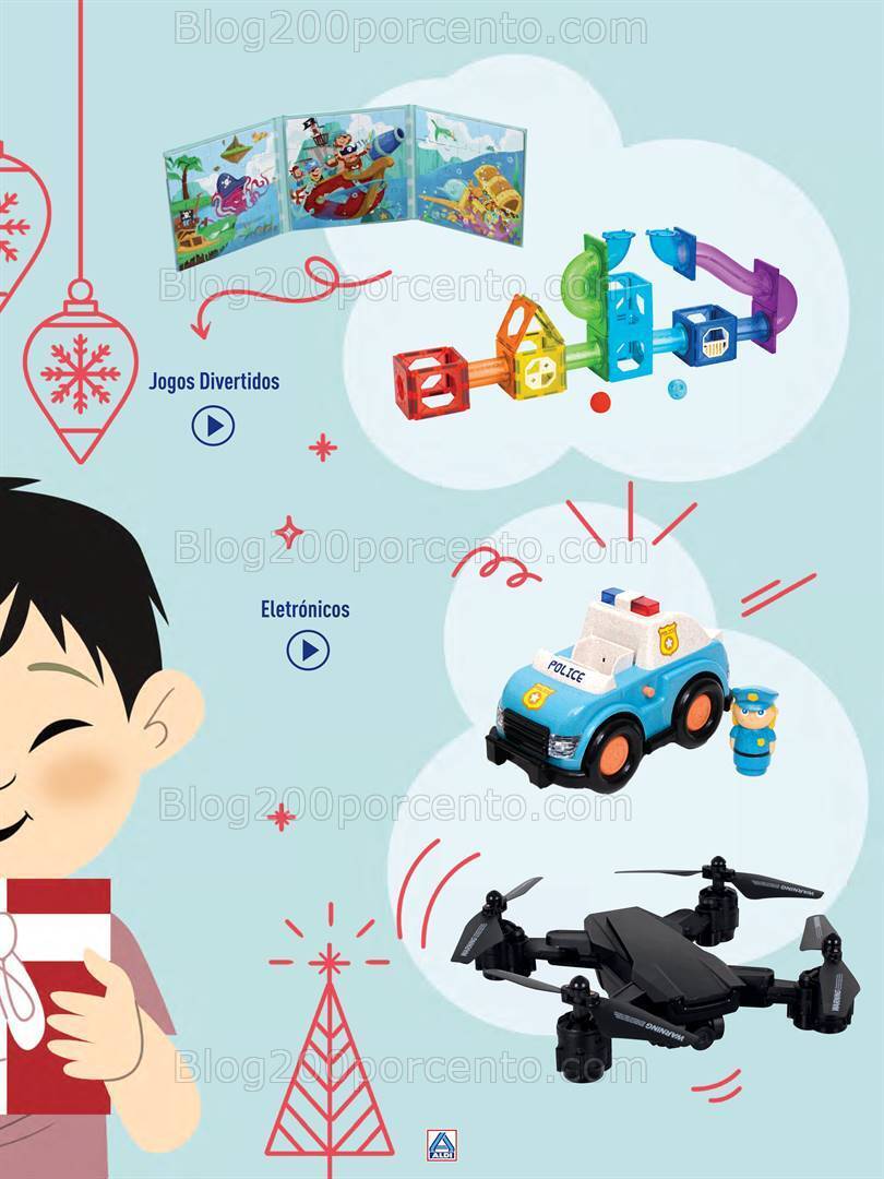 Antevisão Folheto ALDI Brinquedos Natal Promoções até 24 dezembro