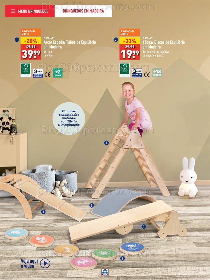Antevisão Folheto ALDI Brinquedos Natal Promoções até 24 dezembro