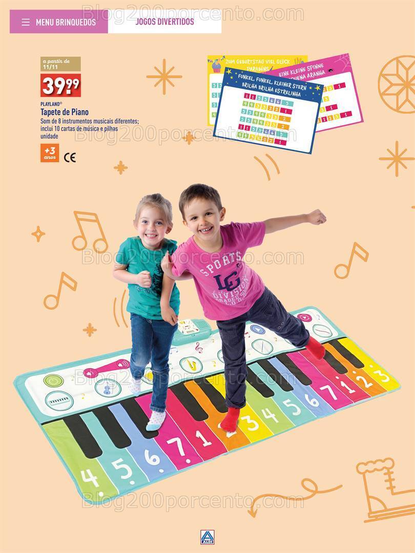 Antevisão Folheto ALDI Brinquedos Natal Promoções até 24 dezembro