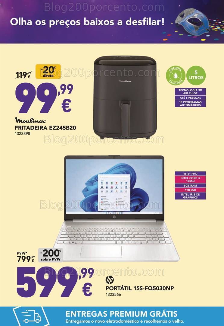 Antevisão Folheto RADIO POPULAR Promoções de 6 a 13 fevereiro