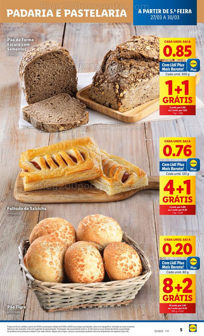Antevisão Folheto LIDL Promoções de 27 março a 2 abril