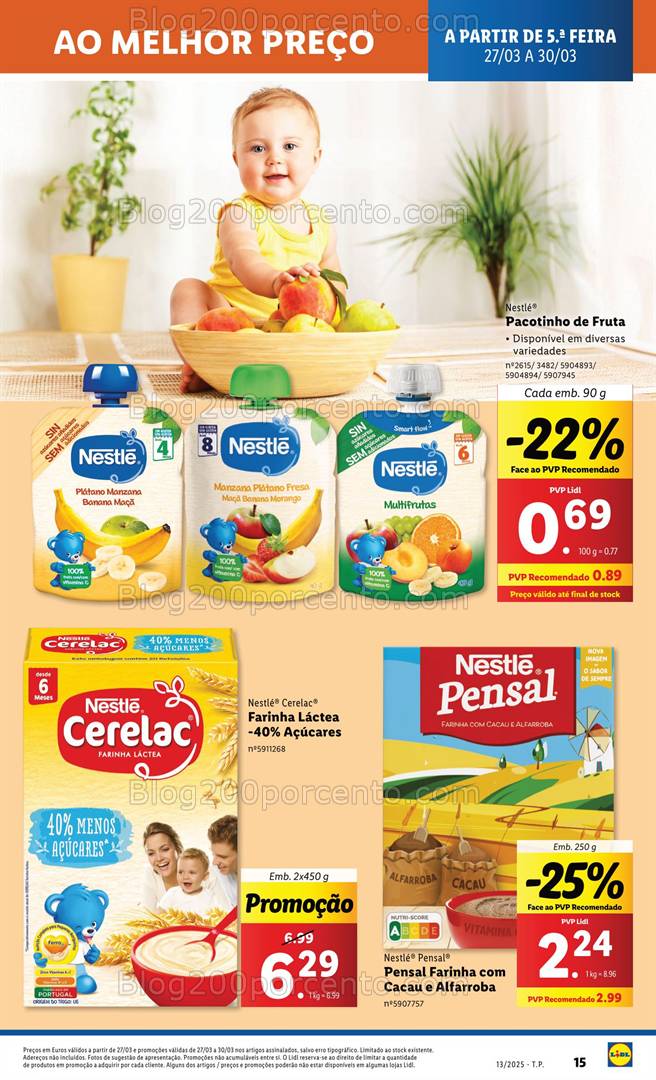 Antevisão Folheto LIDL Promoções de 27 março a 2 abril