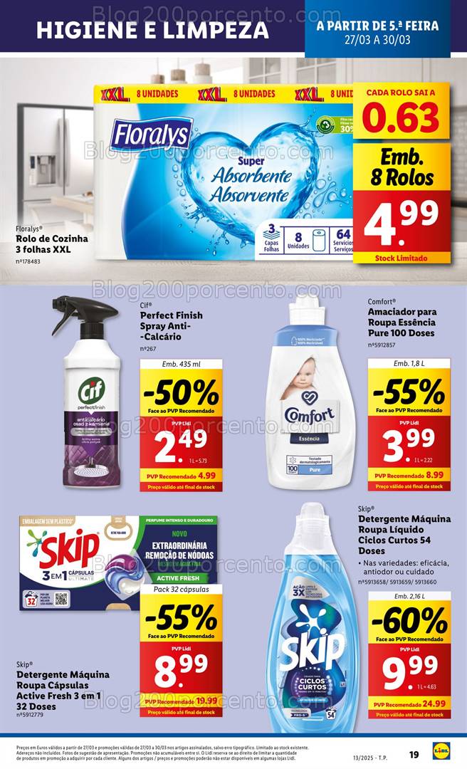 Antevisão Folheto LIDL Promoções de 27 março a 2 abril