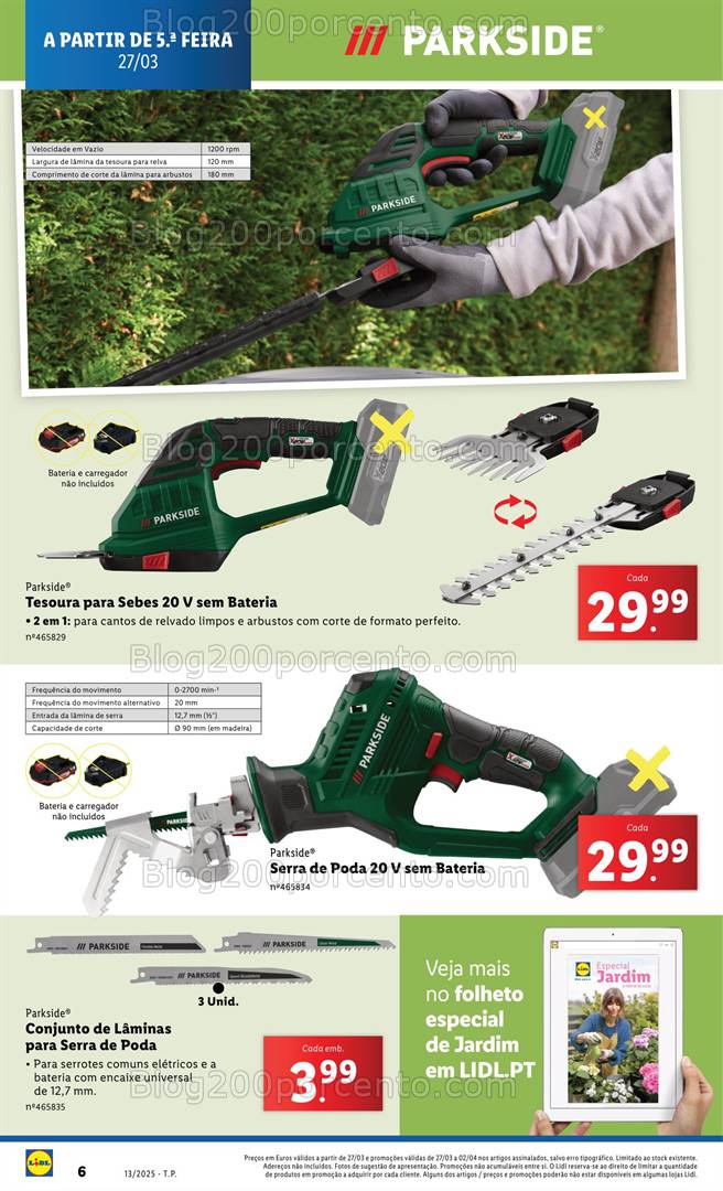 Antevisão Folheto LIDL Bazar Promoções de 27 março a 2 abril