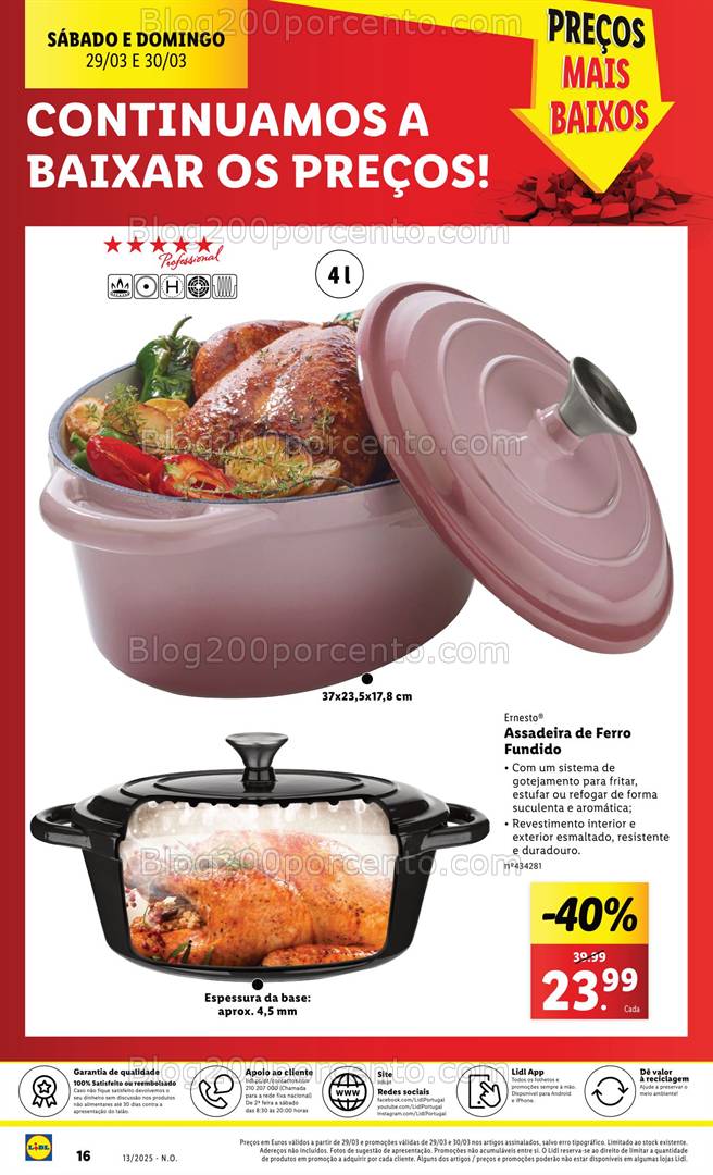 Antevisão Folheto LIDL Bazar Promoções de 27 março a 2 abril