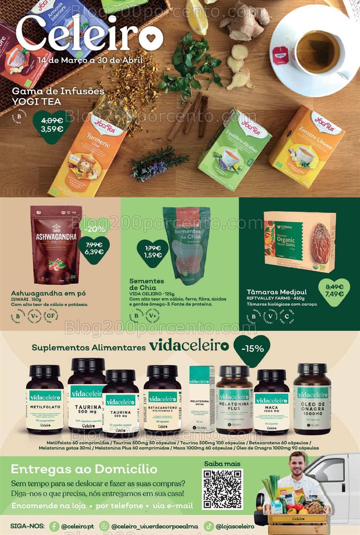 Antevisão Folheto CELEIRO Promoções de 14 março a 30 abril