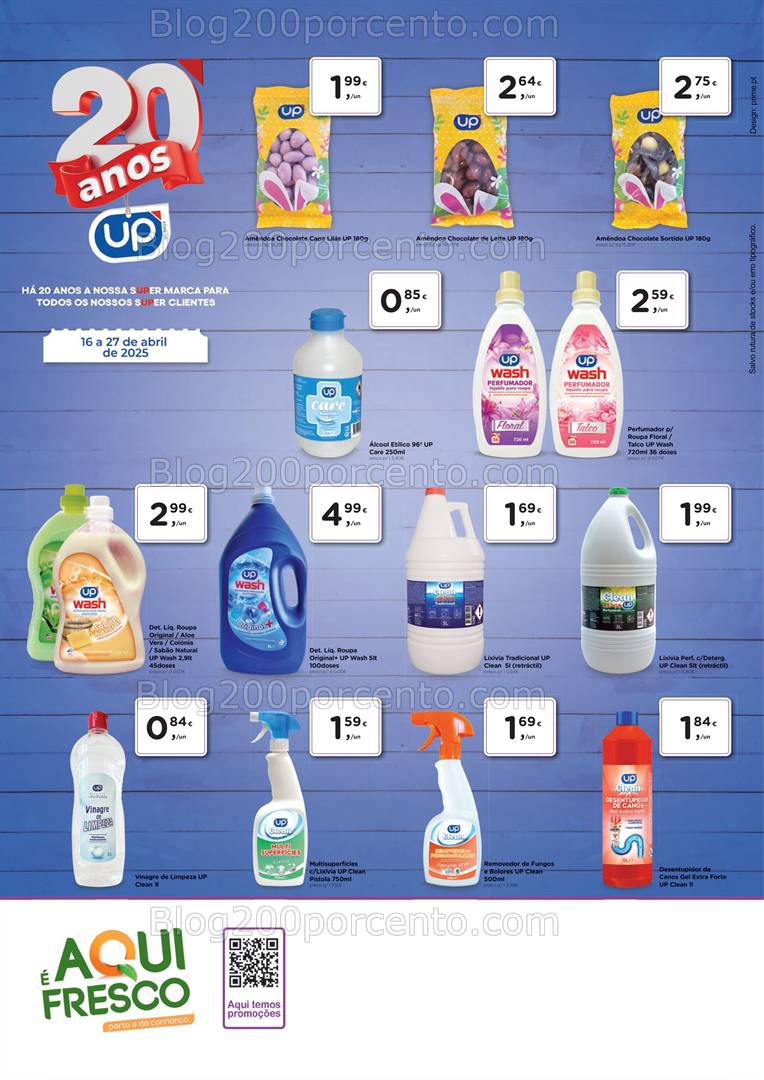 Antevisão Folheto AQUI É FRESCO Promoções 16 a 27 abril