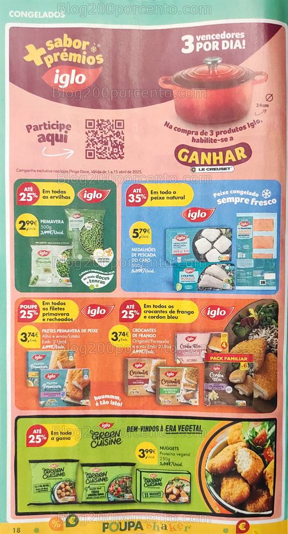 Antevisão Folheto PINGO DOCE Promoções de 1 a 7 abril