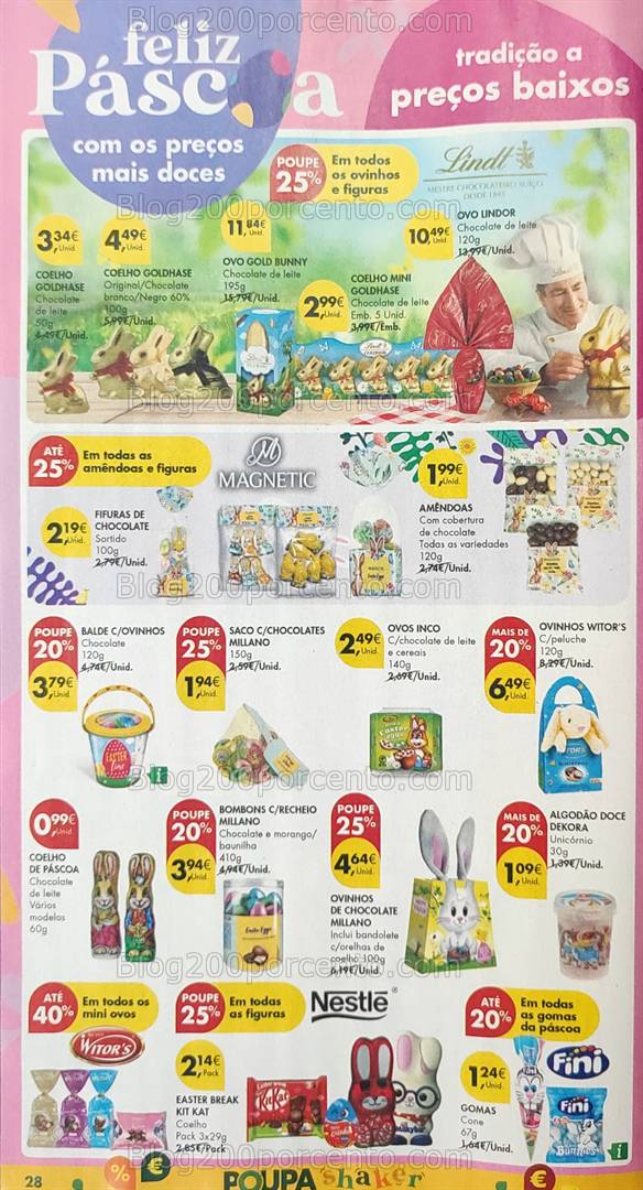 Antevisão Folheto PINGO DOCE Páscoa Promoções de 1 a 7 abril
