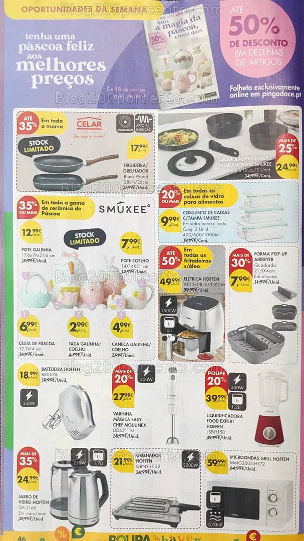 Antevisão Folheto PINGO DOCE Páscoa Promoções de 1 a 7 abril