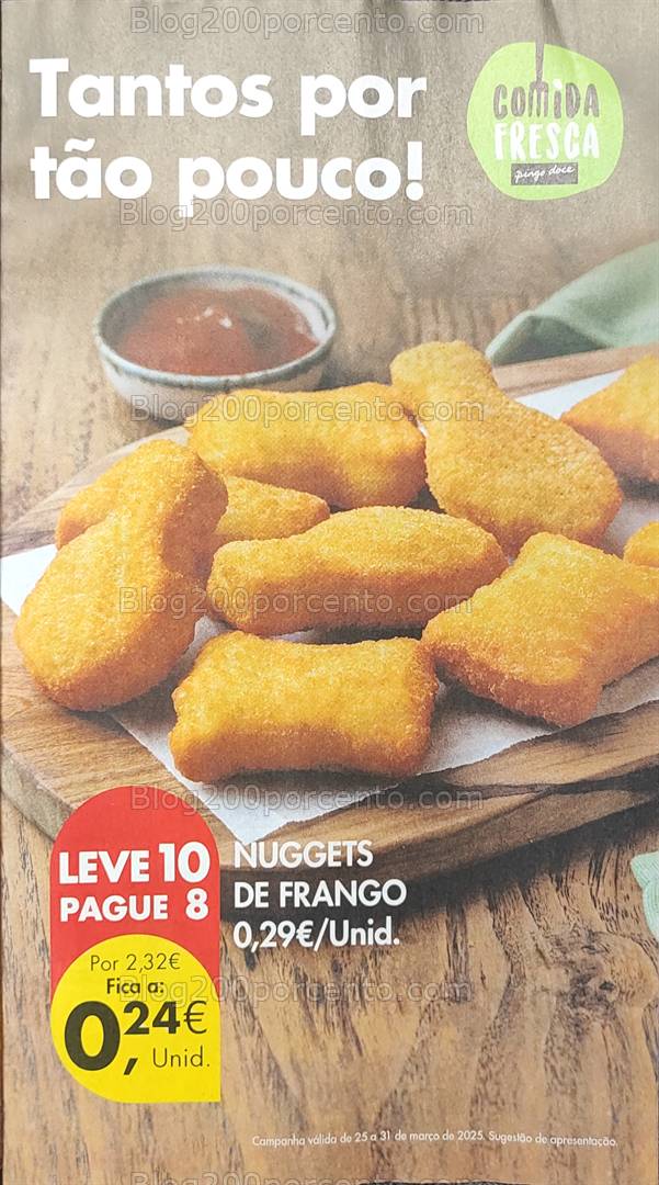 Antevisão Folheto PINGO DOCE Promoções de 25 a 31 março