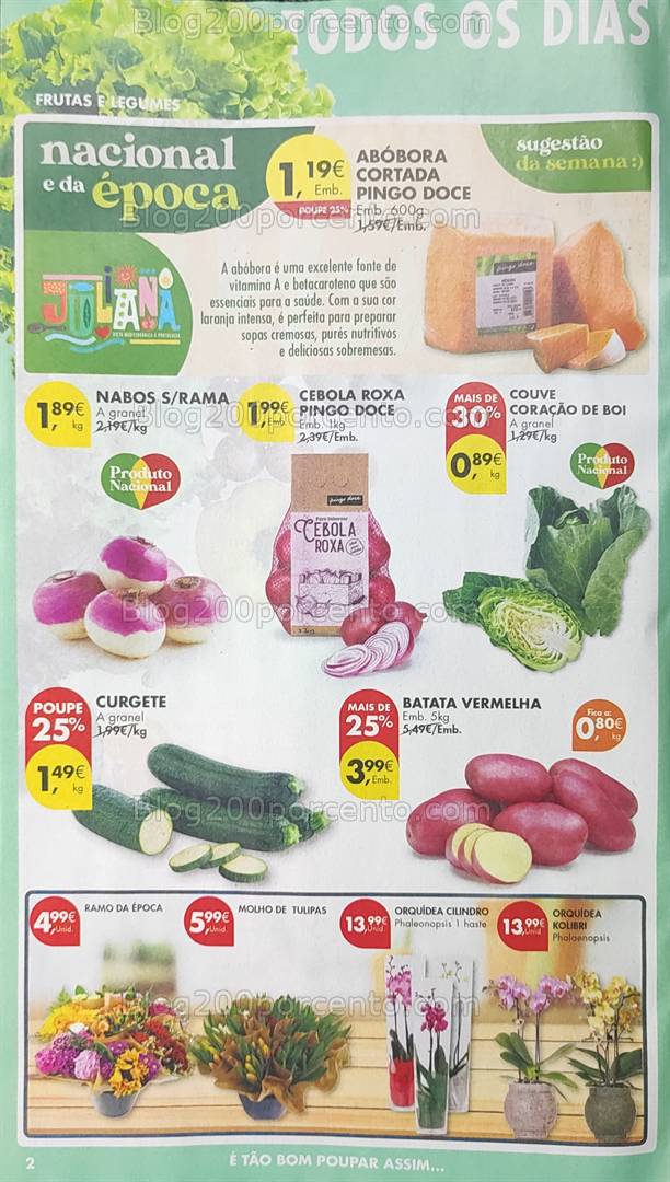 Antevisão Folheto PINGO DOCE Promoções de 25 a 31 março