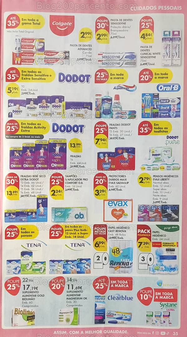 Antevisão Folheto PINGO DOCE Promoções de 25 a 31 março