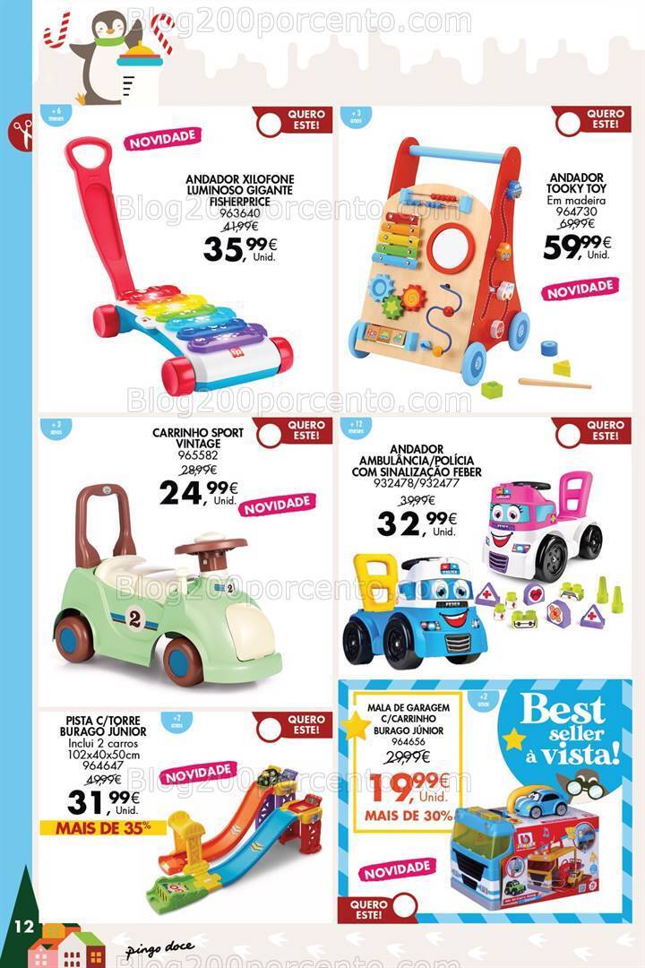 Antevisão Folheto PINGO DOCE Brinquedos Promoções de 14 novembro a 24 dezembro