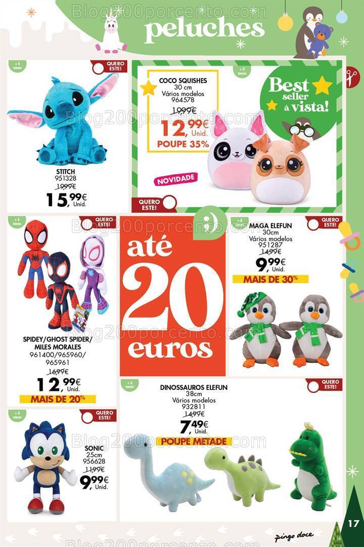 Antevisão Folheto PINGO DOCE Brinquedos Promoções de 14 novembro a 24 dezembro