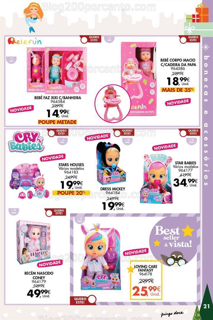 Antevisão Folheto PINGO DOCE Brinquedos Promoções de 14 novembro a 24 dezembro