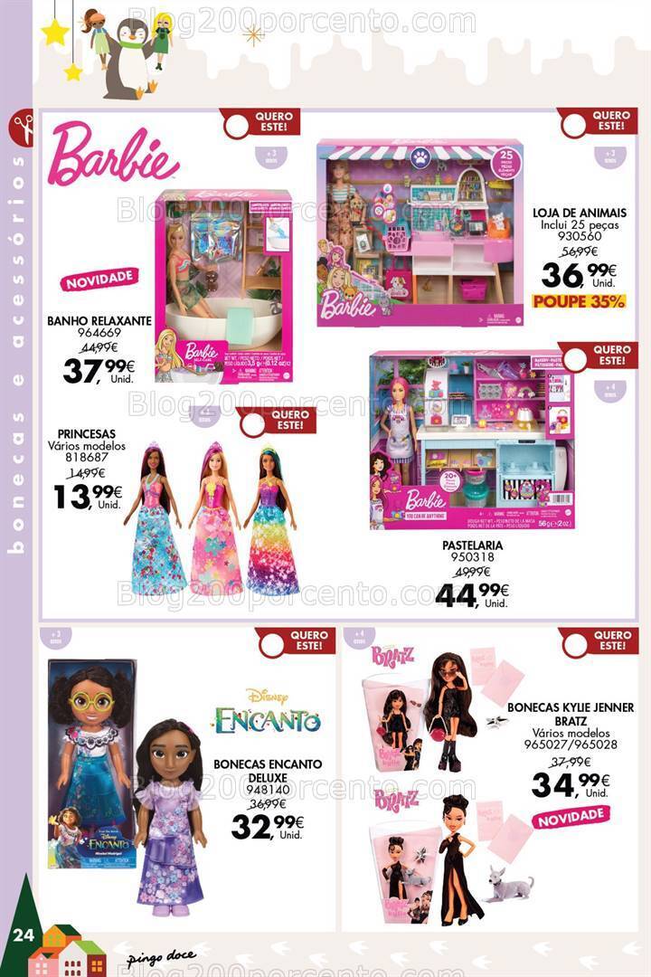 Antevisão Folheto PINGO DOCE Brinquedos Promoções de 14 novembro a 24 dezembro