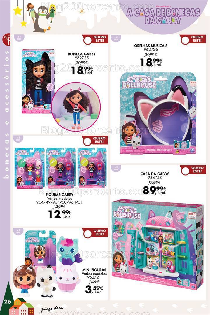 Antevisão Folheto PINGO DOCE Brinquedos Promoções de 14 novembro a 24 dezembro