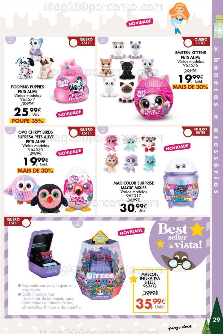 Antevisão Folheto PINGO DOCE Brinquedos Promoções de 14 novembro a 24 dezembro