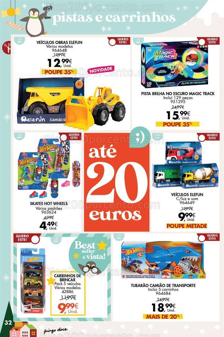Antevisão Folheto PINGO DOCE Brinquedos Promoções de 14 novembro a 24 dezembro
