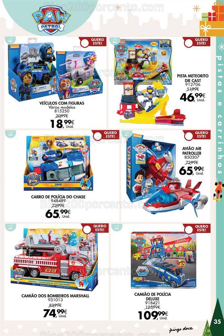 Antevisão Folheto PINGO DOCE Brinquedos Promoções de 14 novembro a 24 dezembro