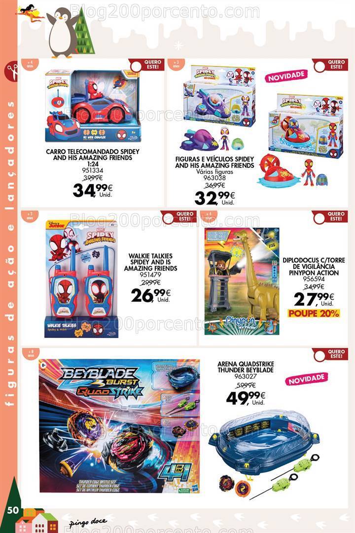 Antevisão Folheto PINGO DOCE Brinquedos Promoções de 14 novembro a 24 dezembro
