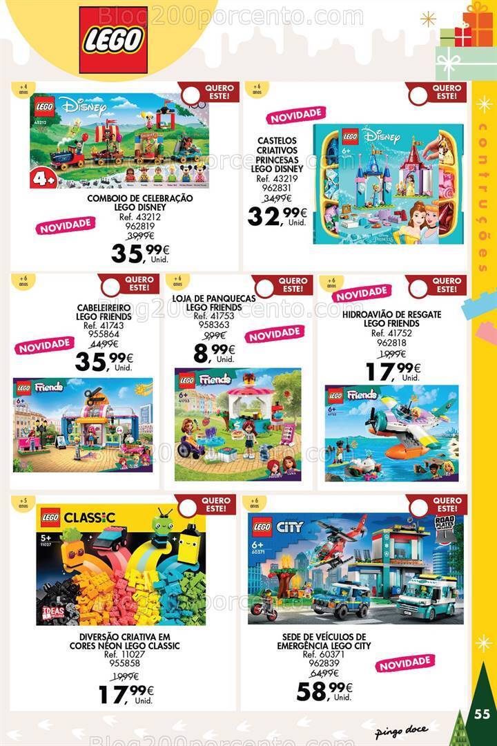 Antevisão Folheto PINGO DOCE Brinquedos Promoções de 14 novembro a 24 dezembro