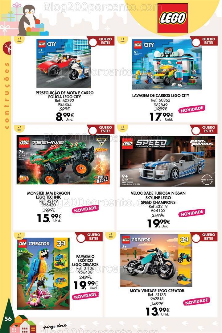 Antevisão Folheto PINGO DOCE Brinquedos Promoções de 14 novembro a 24 dezembro