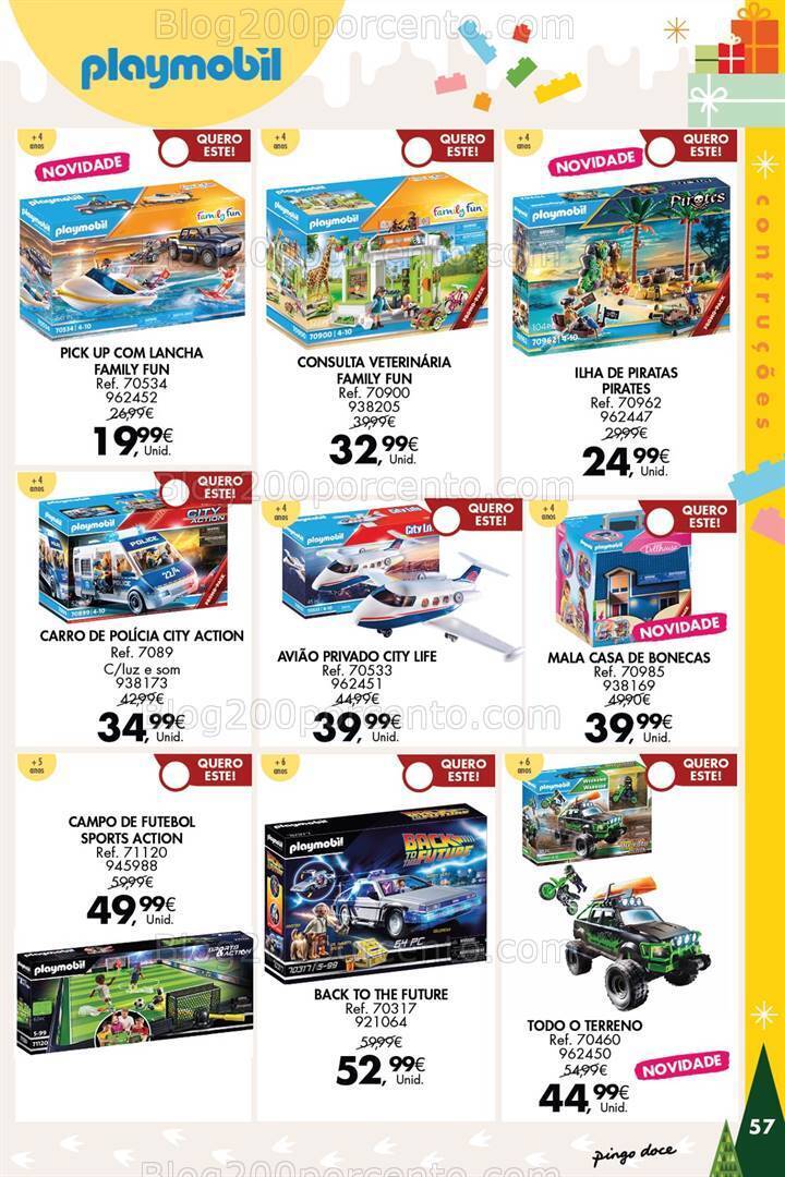 Antevisão Folheto PINGO DOCE Brinquedos Promoções de 14 novembro a 24 dezembro