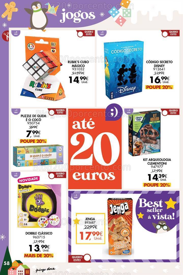 Antevisão Folheto PINGO DOCE Brinquedos Promoções de 14 novembro a 24 dezembro