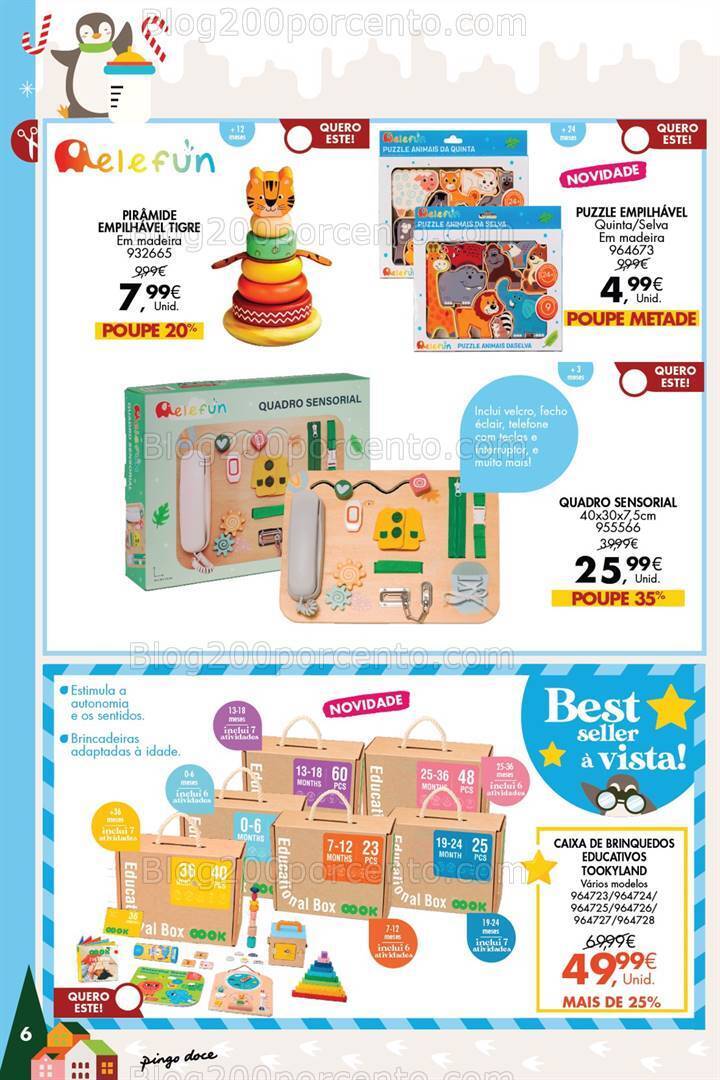 Antevisão Folheto PINGO DOCE Brinquedos Promoções de 14 novembro a 24 dezembro