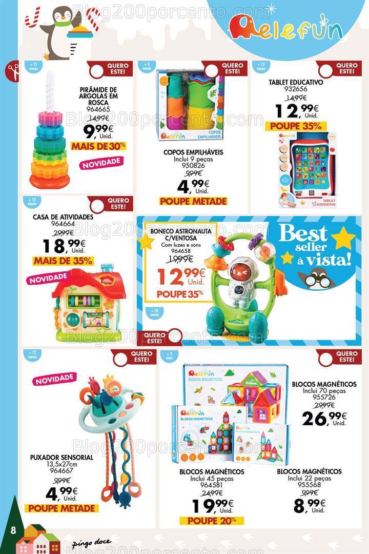 Antevisão Folheto PINGO DOCE Brinquedos Promoções de 14 novembro a 24 dezembro