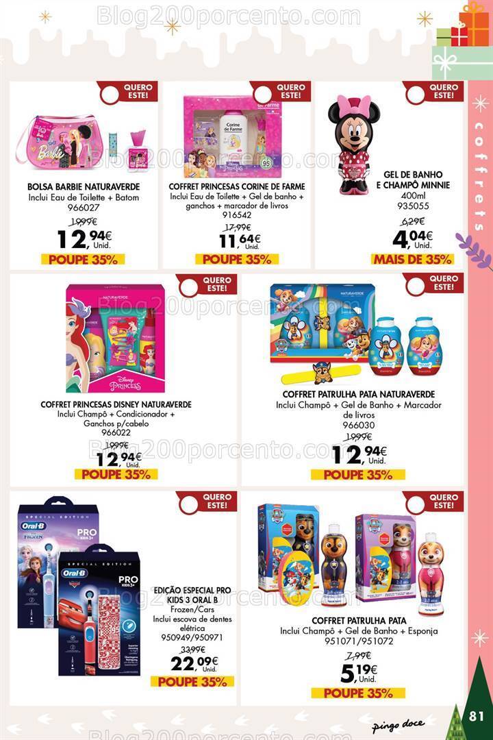 Antevisão Folheto PINGO DOCE Brinquedos Promoções de 14 novembro a 24 dezembro