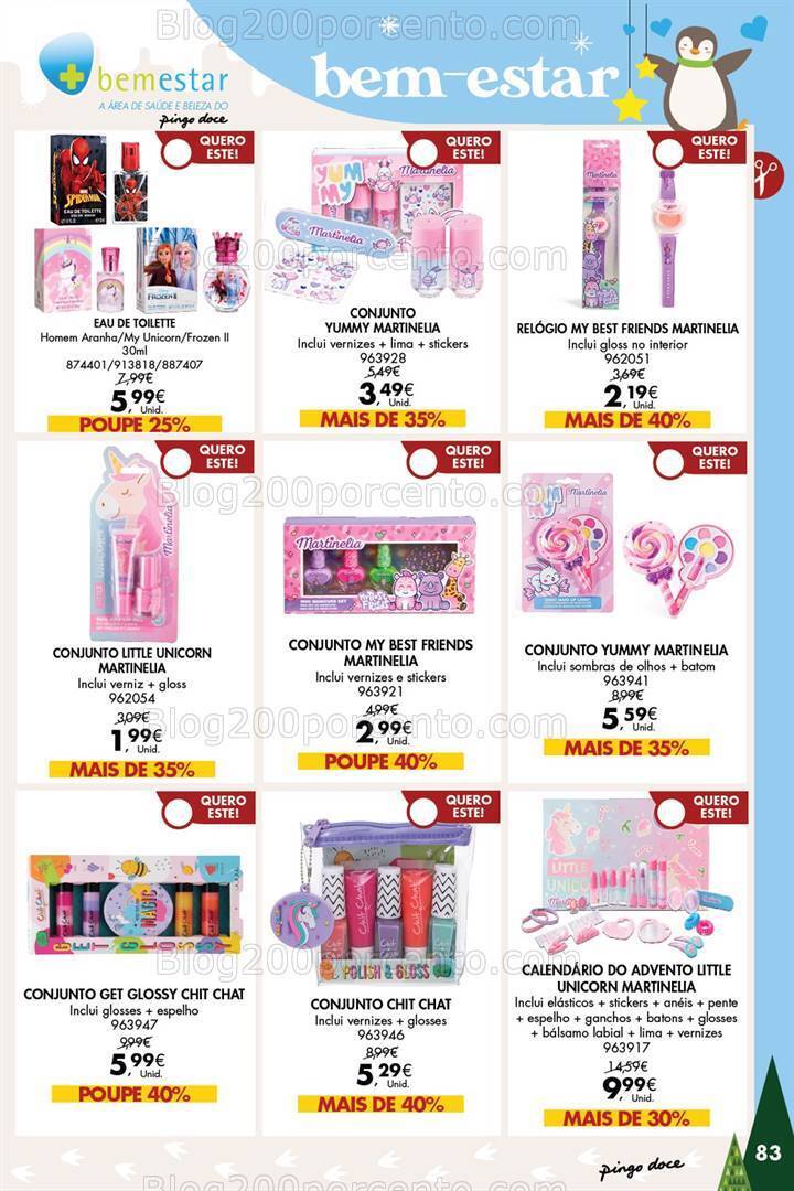 Antevisão Folheto PINGO DOCE Brinquedos Promoções de 14 novembro a 24 dezembro