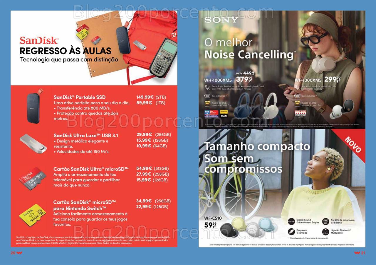 Antevisão Folheto WORTEN Regresso às Aulas Promoções até 14 outubro