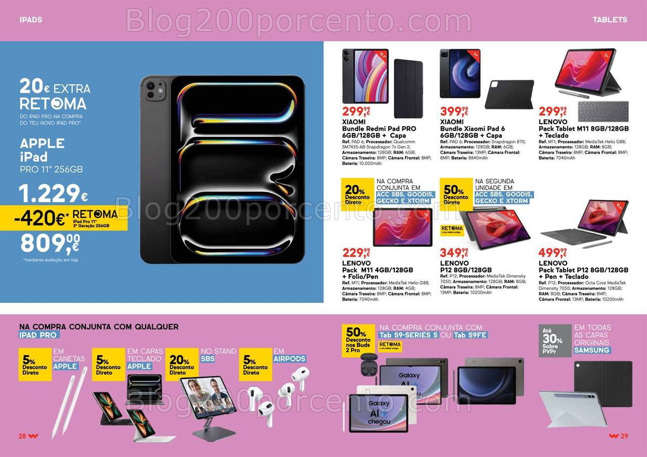 Antevisão Folheto WORTEN Regresso às Aulas Promoções até 14 outubro