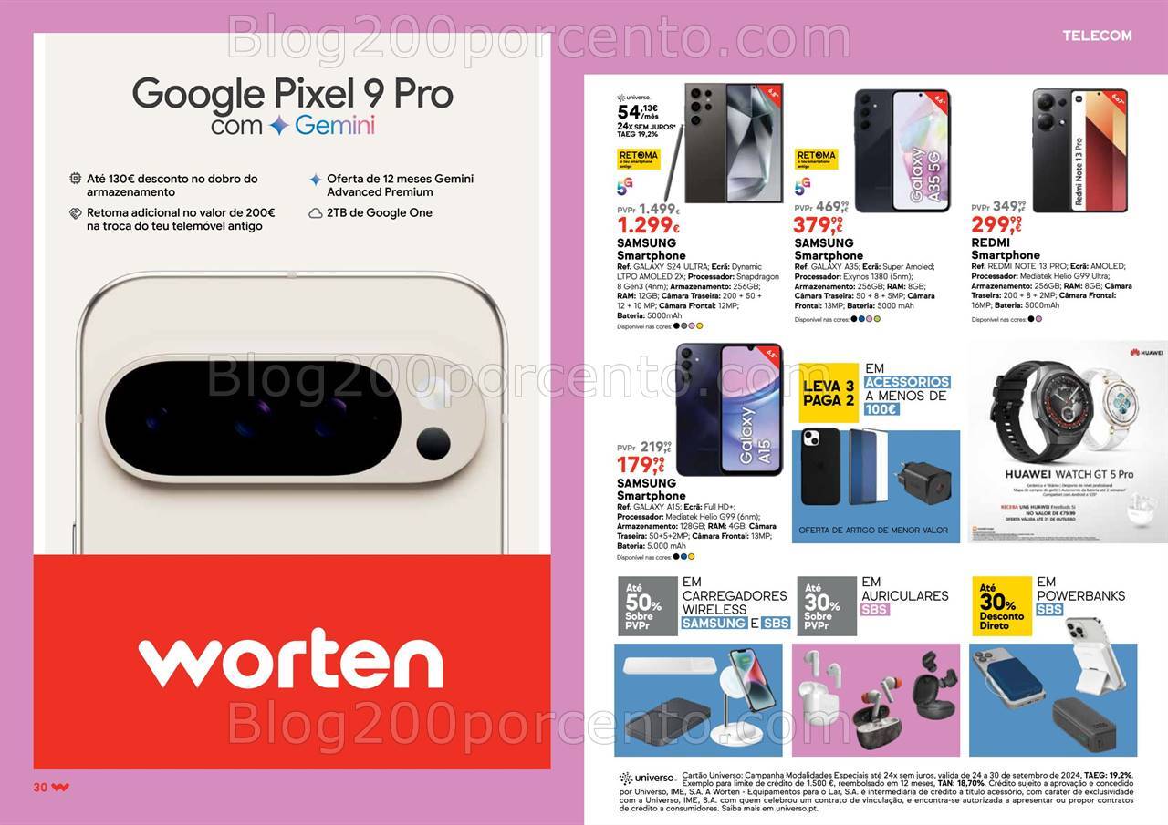 Antevisão Folheto WORTEN Regresso às Aulas Promoções até 14 outubro