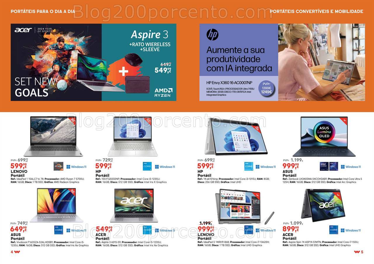 Antevisão Folheto WORTEN Regresso às Aulas Promoções até 14 outubro