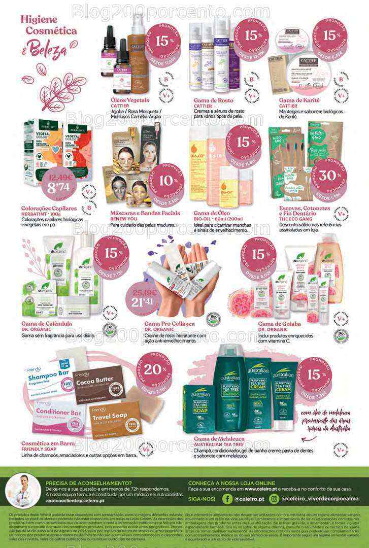Antevisão Folheto CELEIRO Verão Promoções de 14 julho a 31 agosto