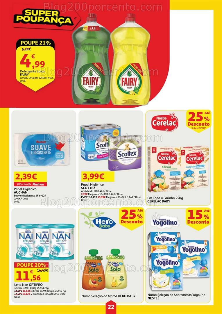 Antevisão Folheto MINIPREÇO - AUCHAN Promoções de 17 a 23 abril